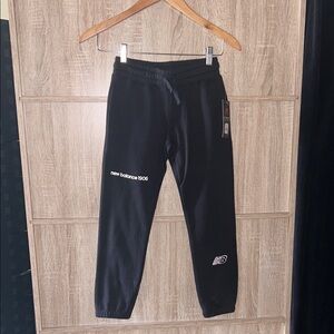 New Balance Kids Black Sweatpants